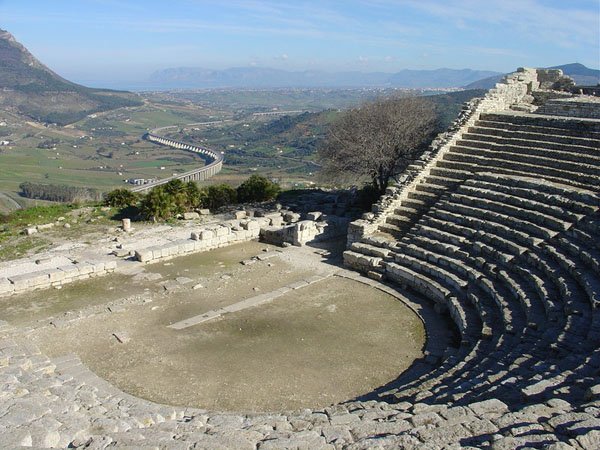 Segesta: the theatre