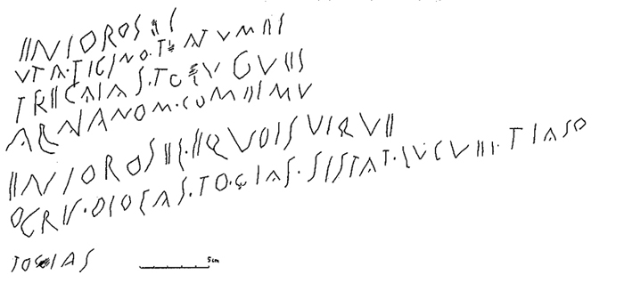 Rock inscription, Peñalba de Villastar (MLH K.3.3; BDH TE.17.03)