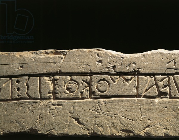 Lepontic : Inscription from Prestino